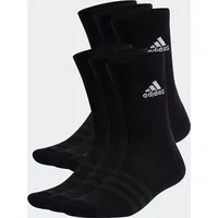 Adidas Cushioned Sportswear Crew Socken 6er Pack Black /