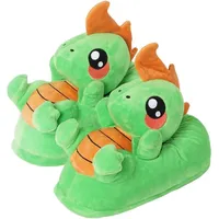 Corimori Süße Plüsch Hausschuhe (10+ Designs) Dinosaurier Byte Slipper