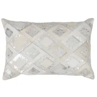 Kayoom Dekokissen Spark Pillow grau / Silber 40cm x