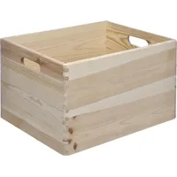 Trendline Stapelbox Holz Gr. L 30 x 40 x