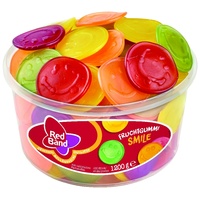 Red Band Fruchtgummi Smile 1,2kg, in Dose