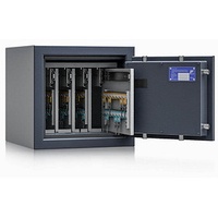 ISS safe4key Schlüsseltresor grau mit 160 Haken Elektronikschloss