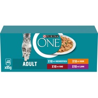 Purina ONE Adult in Sauce 40x85g