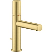 Hansgrohe Axor Uno Einhebel-Waschtischmischer 110 mit Zerogriff Zugstangen-Ablaufgarnitur brushed