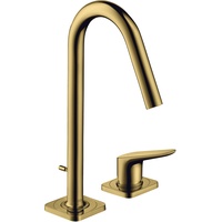 Hansgrohe Axor Citterio M 2-Loch 160 mit Zugstangen-Ablaufgarnitur