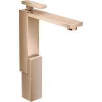 Hansgrohe Axor Edge Einhebel-Waschtischmischer 280 mit Push-Open Ablaufgarnitur, Diamantschliff