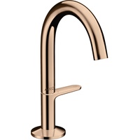 Hansgrohe Axor One Select 140 Waschbeckenarmatur polished red gold