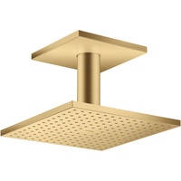 Hansgrohe Axor Kopfbrause 250/250 1jet mit Deckenanschluss brushed gold