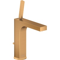 Hansgrohe Axor Citterio 160 mit Zugstangen-Ablauffernbedienung Brushed Gold Optic