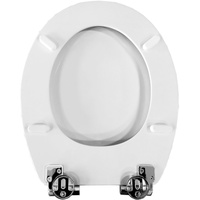 Primaster WC-Sitz mit Absenkautomatik White Wood