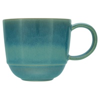 CreaTable Kaffeetasse YUKI, Hellblau - 360 ml - Steinzeug