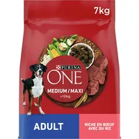 Purina 7kg Medium/Maxi Adult Rind & Reis PURINA ONE