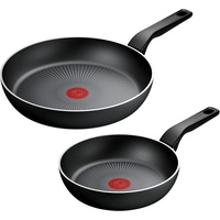 Tefal Recycled On Pfannen-Set 24/28 cm, 100% recyceltes Aluminium,