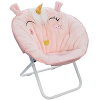 Atmosphera Créateur d'intérieur Kinderklappsessel Einhorn - rosa - Hell-Pink