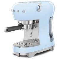 Smeg ECF02 Espressomaschine mit Siebträger pastell-blue