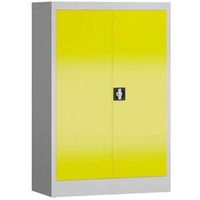 Classix Stahlschrank X-530296 zinkgelb, lichtgrau 80,0 x 38,0 x