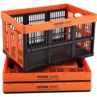 Vevor 3er-Set 45L Profi Klappbox aus PP Transportbox Faltbarer