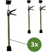 Baumarktplus 3x Türspanner Zargenspanner 57 - 117 cm Klicksystem