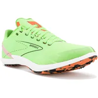 Brooks Draft XC Green Gecko/Red Orange/White, Green Gecko/Red Orange/White