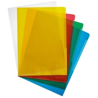 Durable Sichthüllen DIN A4 farbsortiert genarbt 0,12 mm