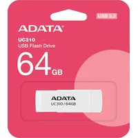 A-Data ADATA UC310 weiß 64GB, USB-A 3.0 (UC310-64G-RWH)