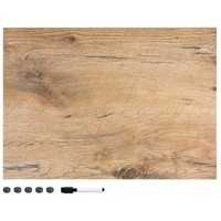 Navaris Magnettafel Magnetpinnwand Memoboard zum Beschriften - 90x60 cm