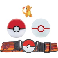 Jazwares Pokémon Clip'n'Go Poké Gürtel Set Pokéball, Luxusball &