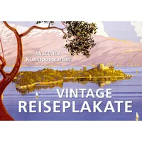 Penguin Postkarten-Set Vintage-Reiseplakate