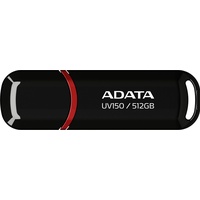 A-Data ADATA DashDrive UV150 schwarz 512GB, USB-A 3.0 (AUV150-512G-RBK)