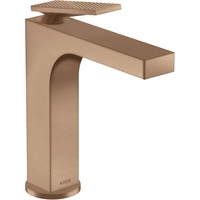 Hansgrohe Axor Citterio 160 mit Hebelgriff und Rautenschliff Brushed