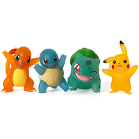 Jazwares Bisasam & Pikachu & Glumanda & Schiggy Select