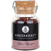 Ankerkraut Roter Kampot Pfeffer, fruchtig-scharf, ganze Körner, aus Kambodscha,