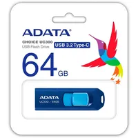 A-Data ADATA UC300 USB-C blau 64GB, USB-C 3.0 (ACHO-UC300-64G-RNB/BL)