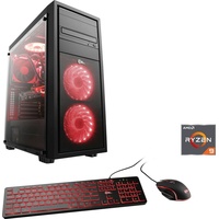 CSL Gaming-PC »HydroX V28330«, schwarz