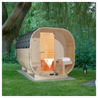 Home Deluxe Outdoor Sauna CUBE DELUXE - Maße: 220