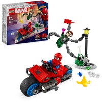 LEGO Marvel Super Heroes Spielset - Motorrad-Verfolgungsjagd: Spider-Man vs.