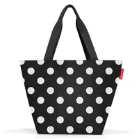 Reisenthel shopper M DOTS WHITE