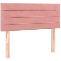 VidaXL Kopfteil Rosa 90x5x78/88 cm Samt