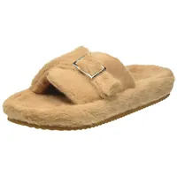 FLIP*FLOP Flip Flop Hausschuh furbuckle in braun | Gr.: