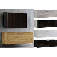 VCM Holz Tv Wand Lowboard Fernsehschrank Fernso (Farbe: Weiß