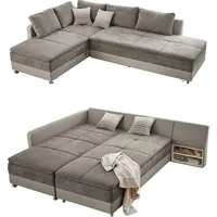 Luma-home schönes für dein zuhause Federkern Ecksofa 306x223 cm