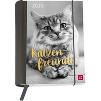 Groh Verlag Buchkalender 2025: Für Katzenfreunde