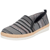 SKECHERS Damen Flexpadrille 3.0 Island Muse, Schwarz und Mehrfarbig