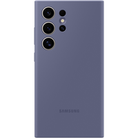 Samsung Silicone Case für Galaxy S24 Ultra violett