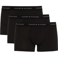 Tommy Hilfiger Herren Boxershorts Trunks Unterwäsche, Schwarz (Black/Black/Black), XXL