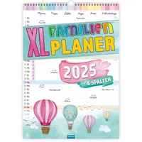 Trötsch Verlag Trötsch Großbildkalender XL Familenplaner 2025 mit 6