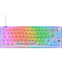 Deltaco Gaming DK460 (DE, Kabelgebunden), Tastatur, Transparent