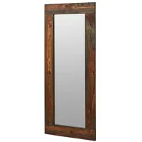 Massivmoebel24 Spiegel Sheesham 185x3x80 grau geölt TAMBORA #742 -