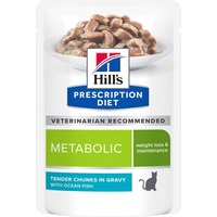 Hill's 48x 85g Hill’s Prescription Diet Metabolic mit Meeresfisch