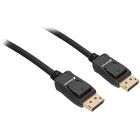 Sharkoon Kabel Displayport 1.4 (Stecker > Stecker) 8K schwarz